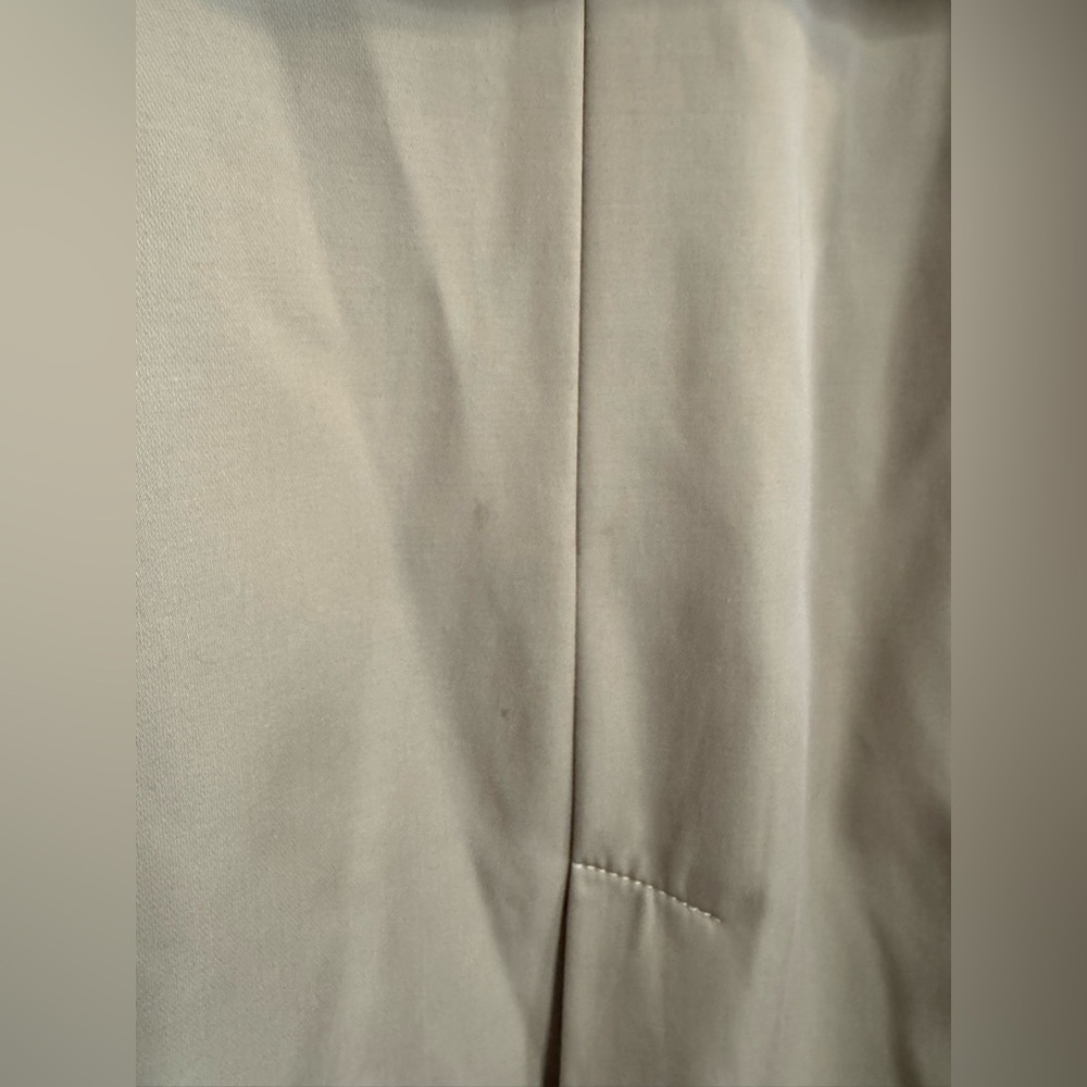 Vintage trench coat Women's size 10 cream buckle - Picture 6 of 7